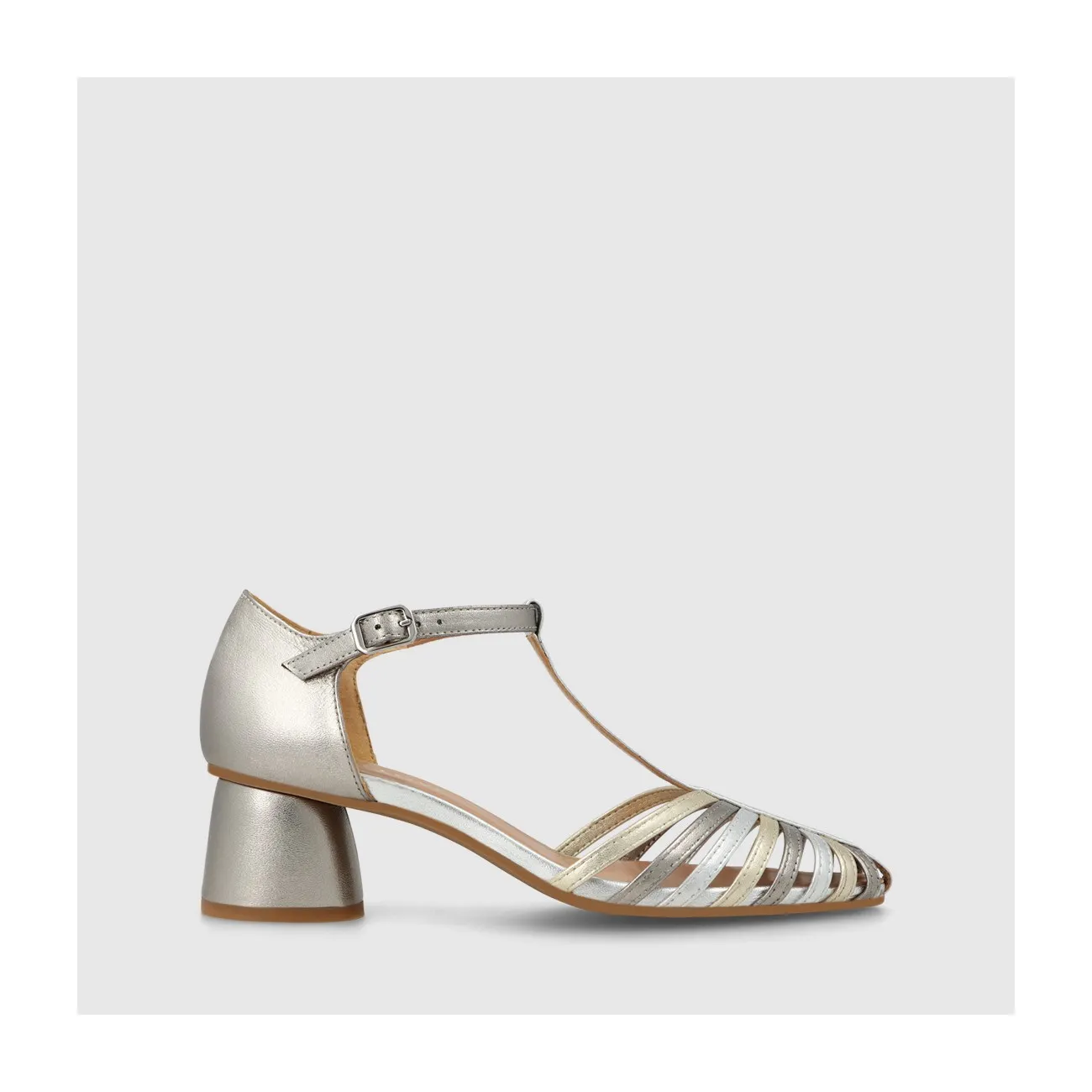 SANDALIAS PLATEADAS ROL4341