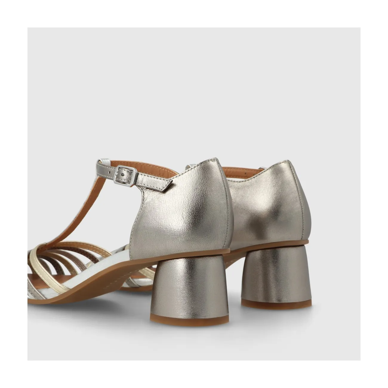 SANDALIAS PLATEADAS ROL4341
