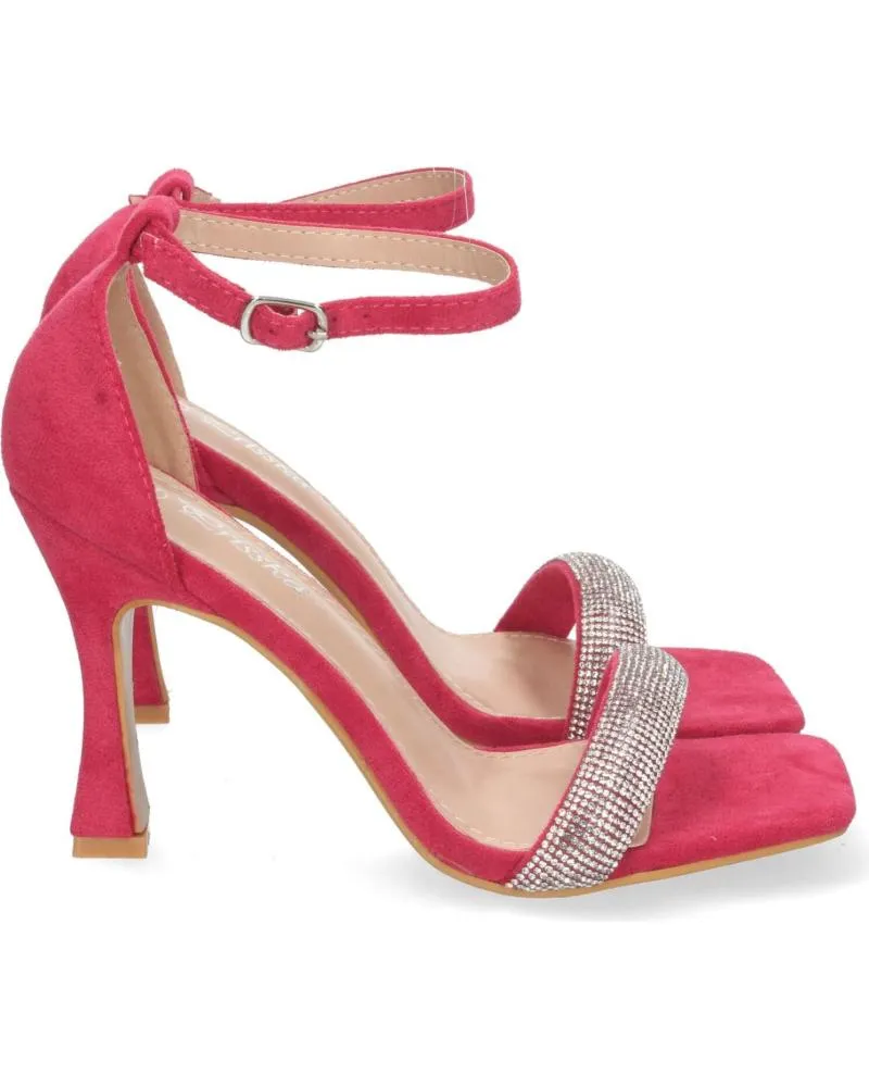 Sandalias PUNTOSALAO  de Mujer SANDALIAS FIESTA DE TACON CIERRE HEBILLA MUJER COLOR FUCSIA  VARIOS COLORES
