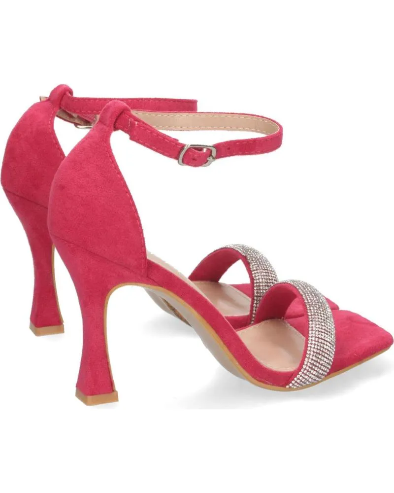 Sandalias PUNTOSALAO  de Mujer SANDALIAS FIESTA DE TACON CIERRE HEBILLA MUJER COLOR FUCSIA  VARIOS COLORES