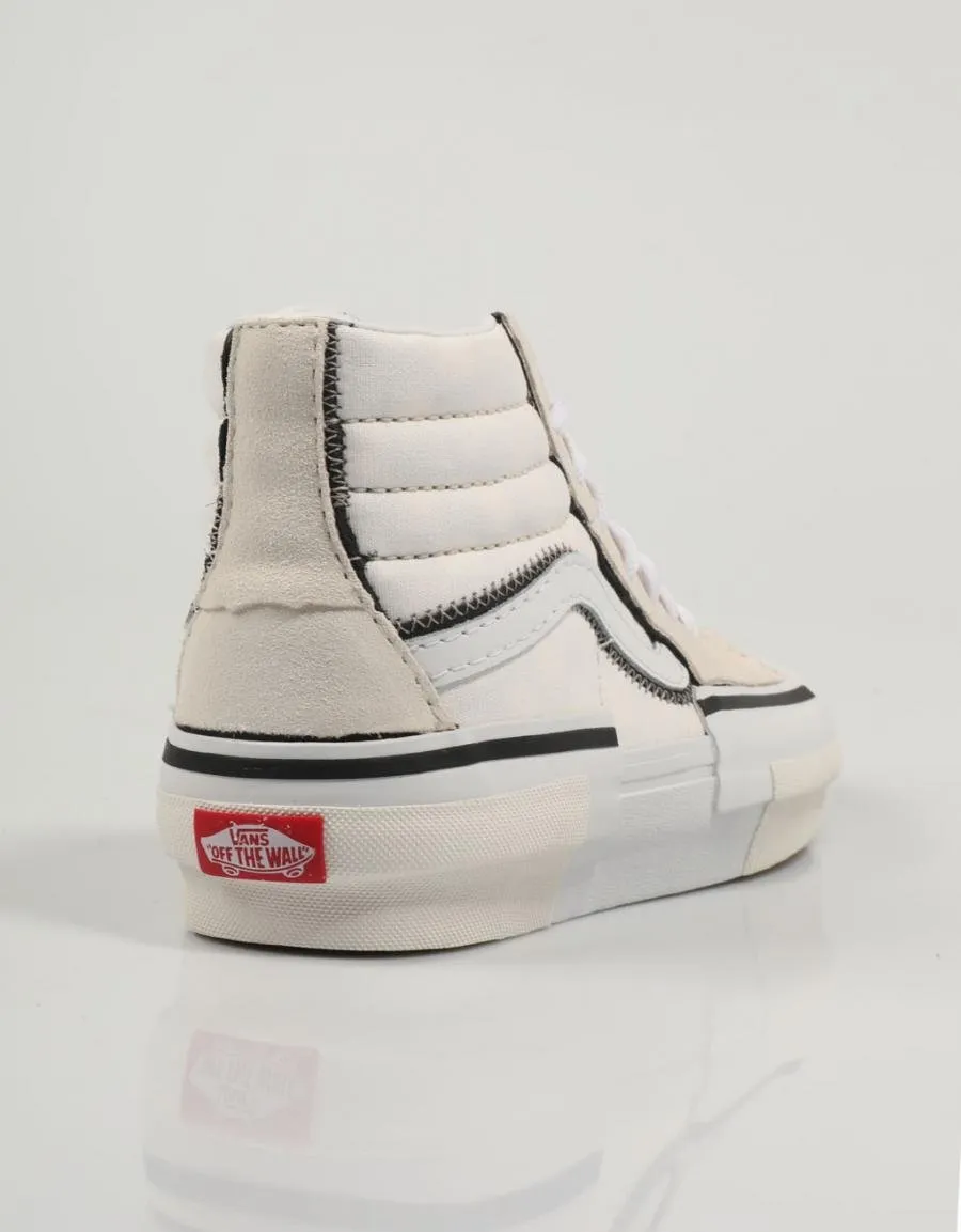  sapatilhas VANS Sk8 Hi Reconstruct en Branco 82025