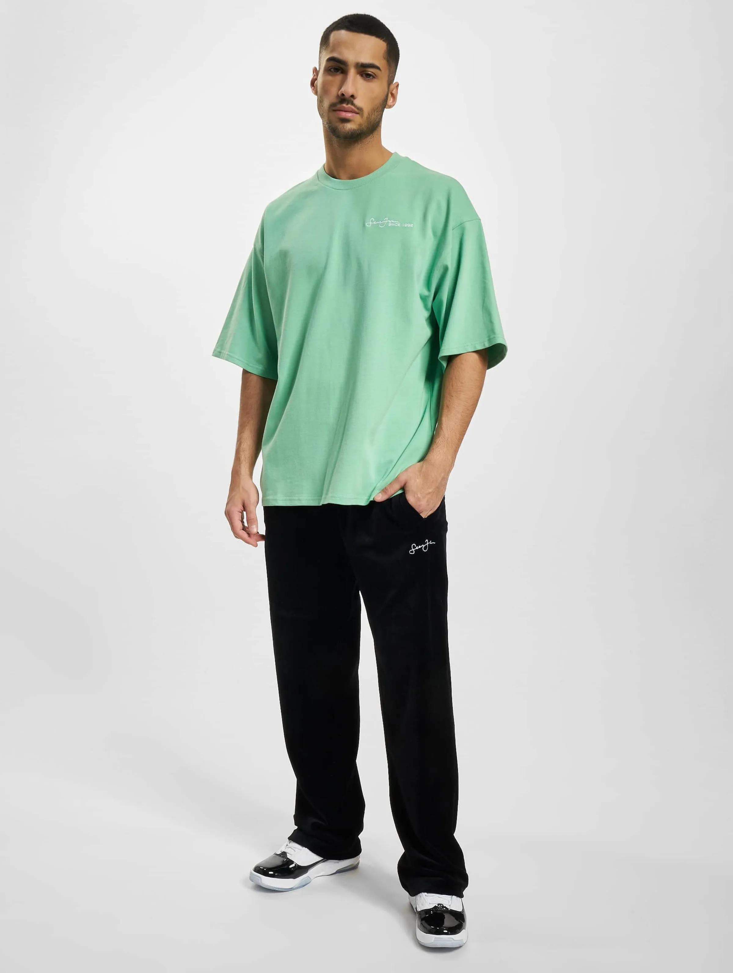 Sean John Script Logo Backprint Peached