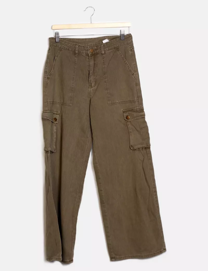 SHEIN Pantalones cargo Anchos