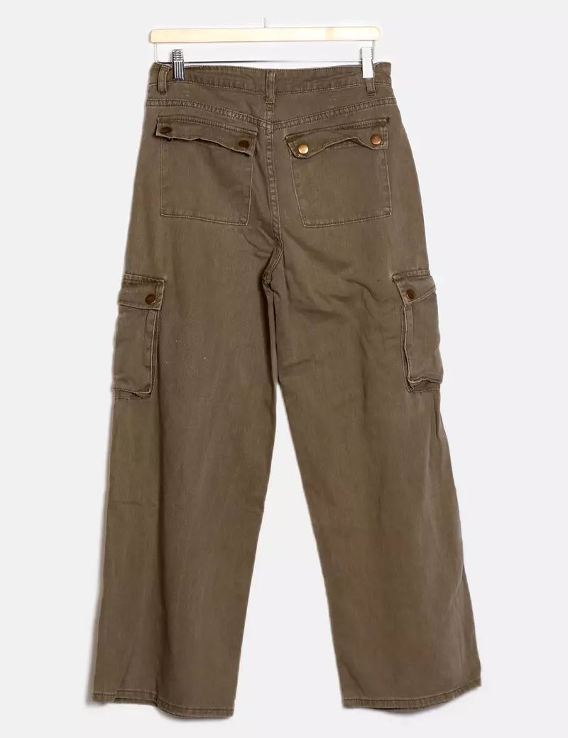 SHEIN Pantalones cargo Anchos