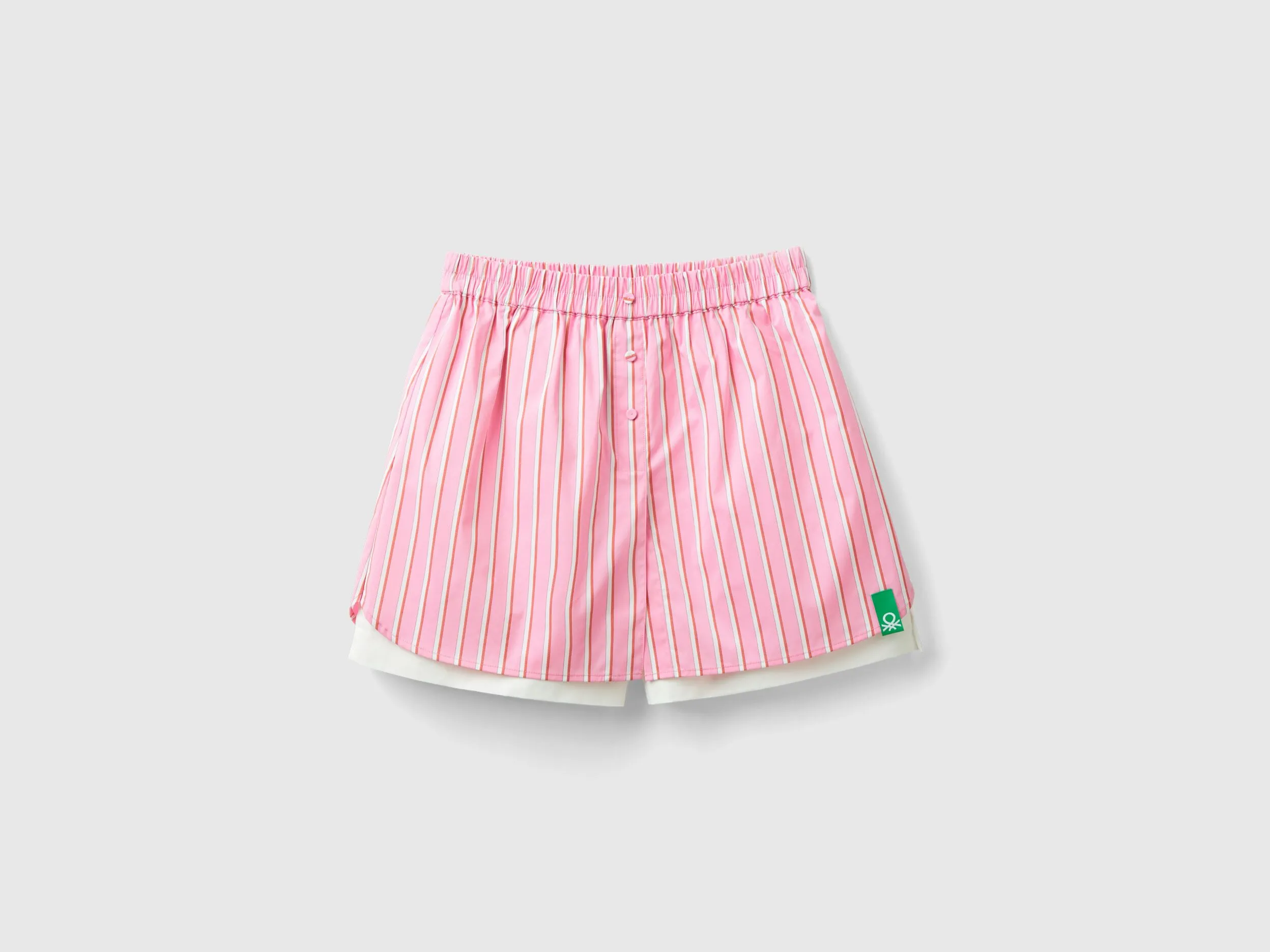 Shorts bóxer de rayas
