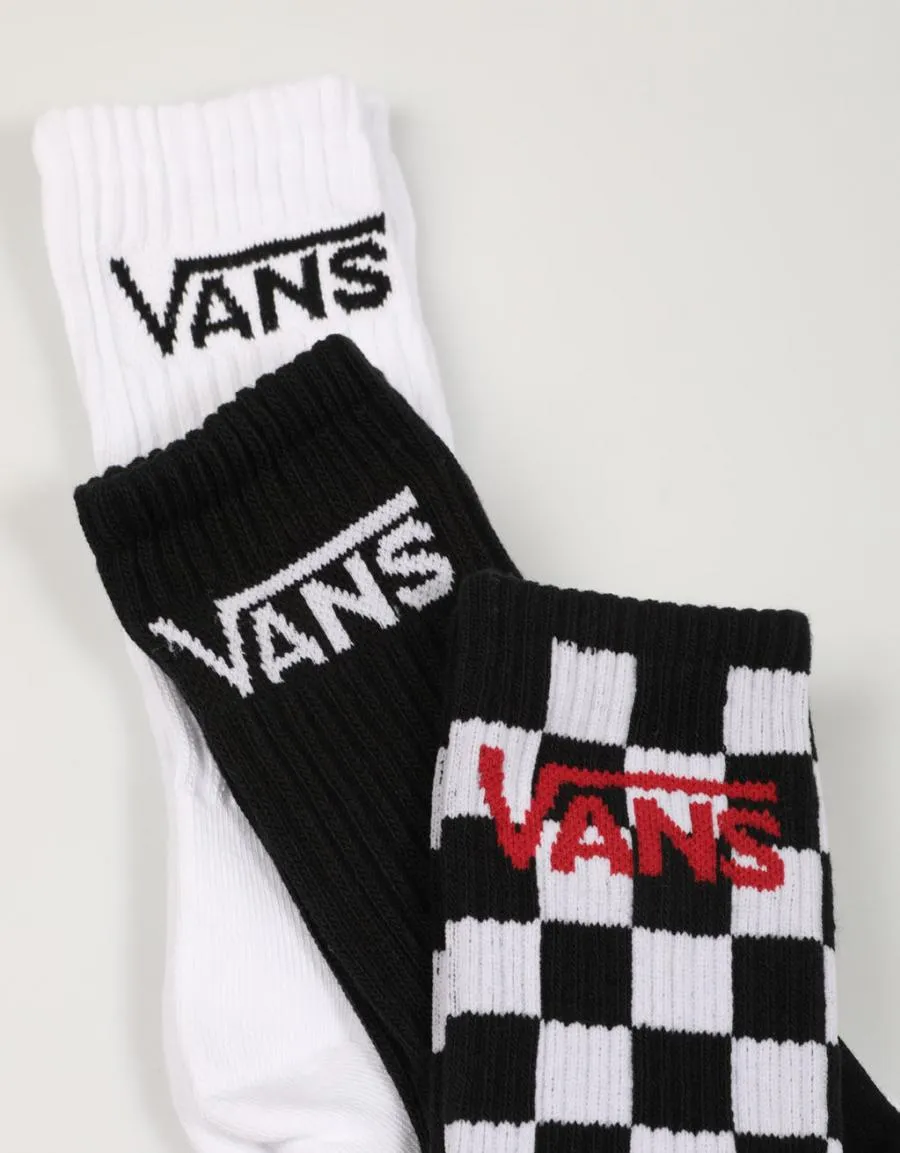  socks VANS Classic Crew en Multi colour 77077
