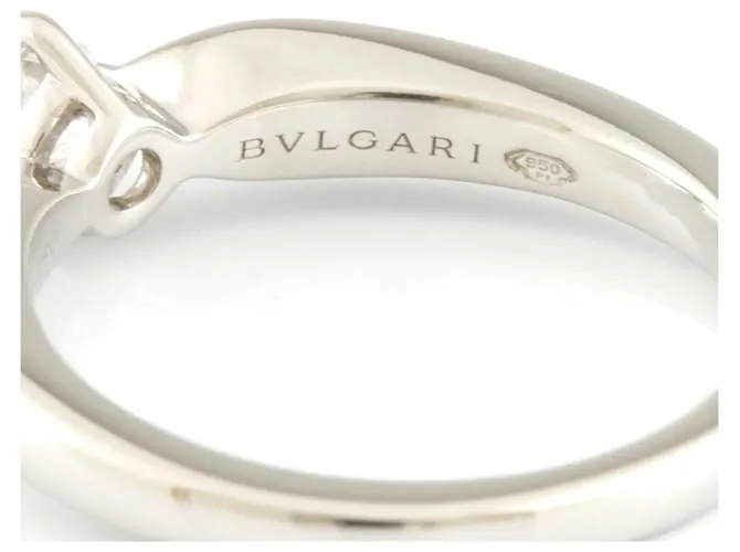 Solitario Bulgari Plata 