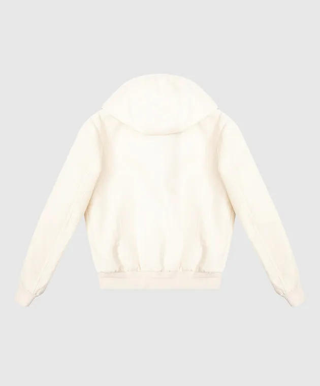 Stefano Ricci Children's light beige jacket