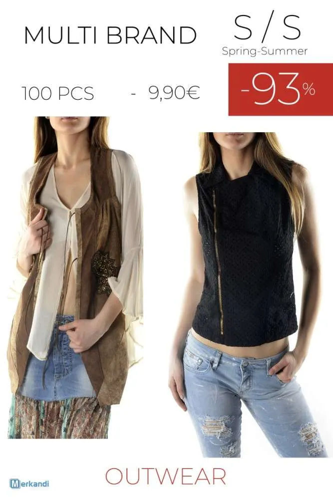 STOCK DE ABRIGOS DE MUJER  S / S