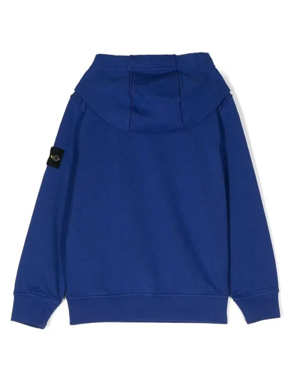 STONE ISLAND JUNIOR SUDADERA  AZUL
