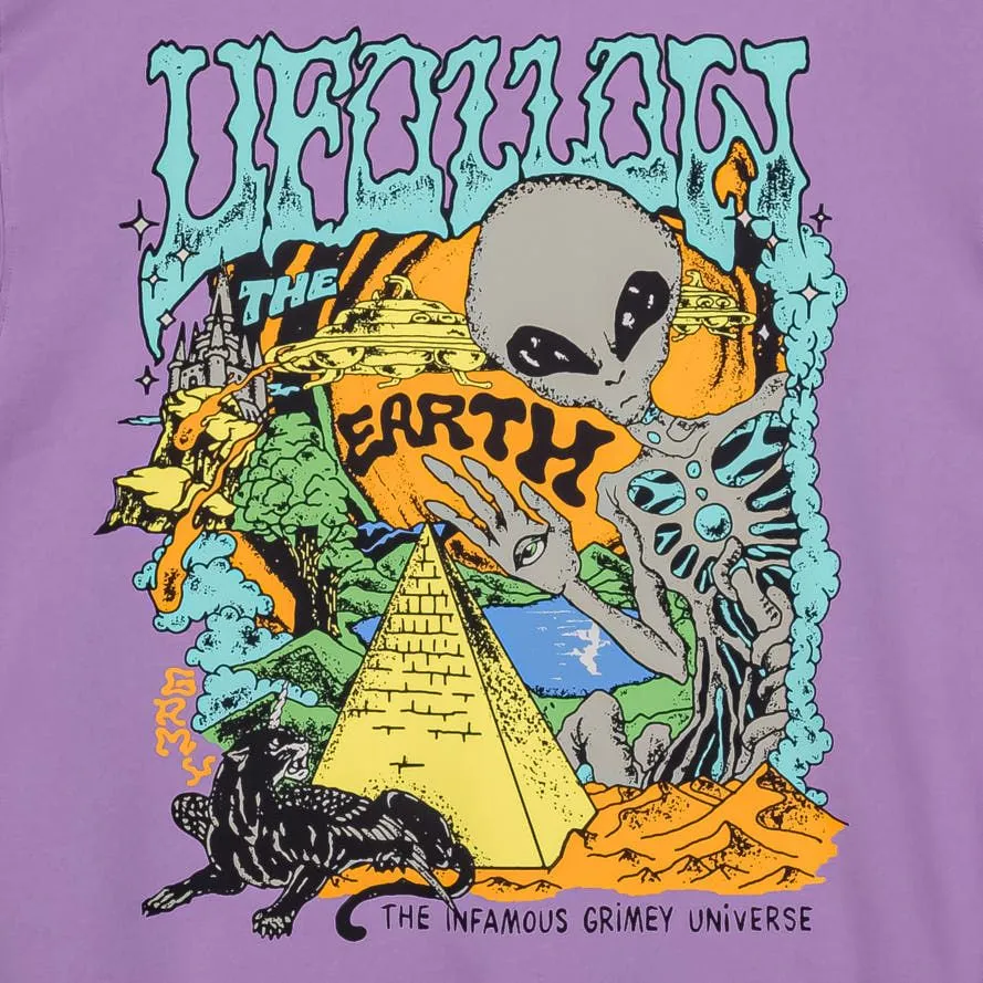SUDADERA CAPUCHA GRIMEY UFOLLOW LILAC | Spring 23