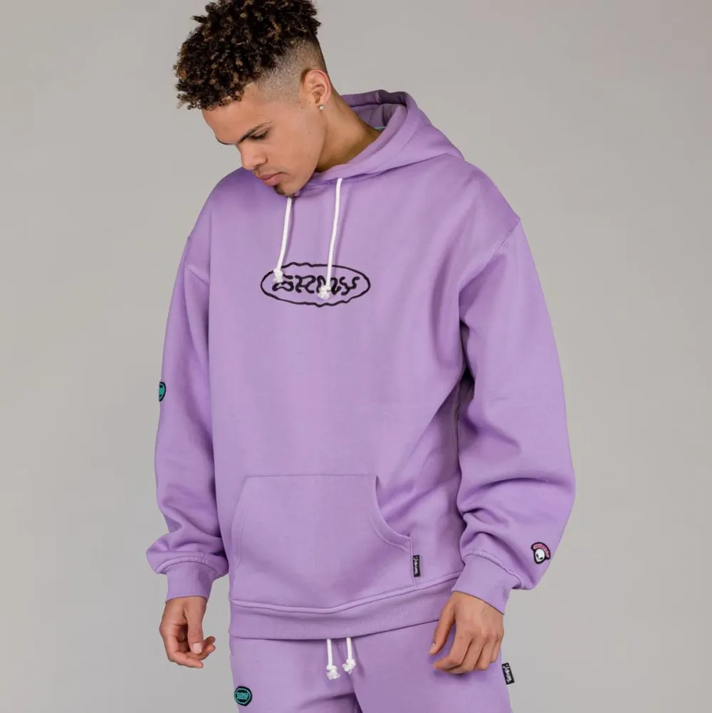 SUDADERA CAPUCHA GRIMEY UFOLLOW LILAC | Spring 23