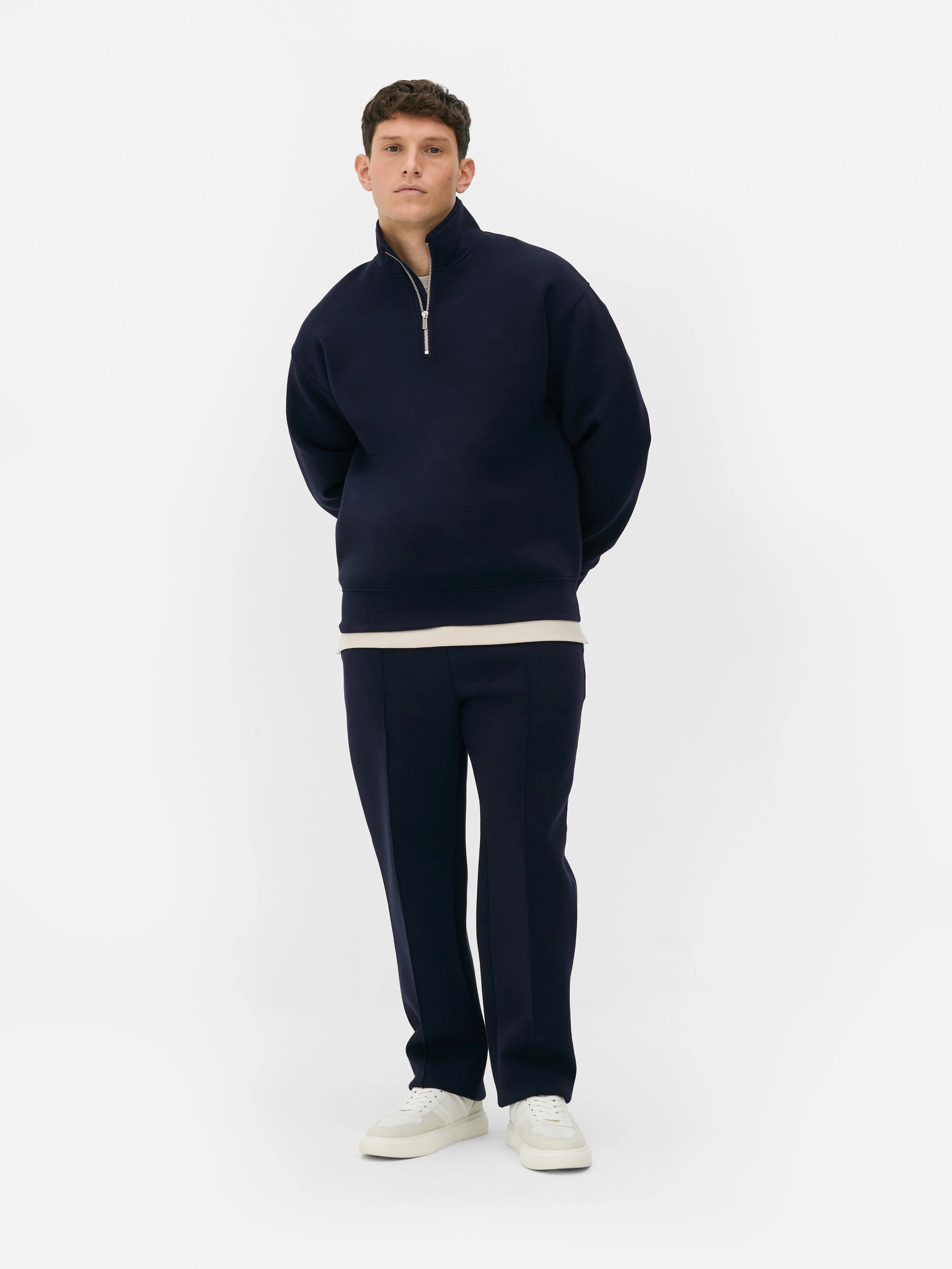 Sudadera con media cremallera de Kem
