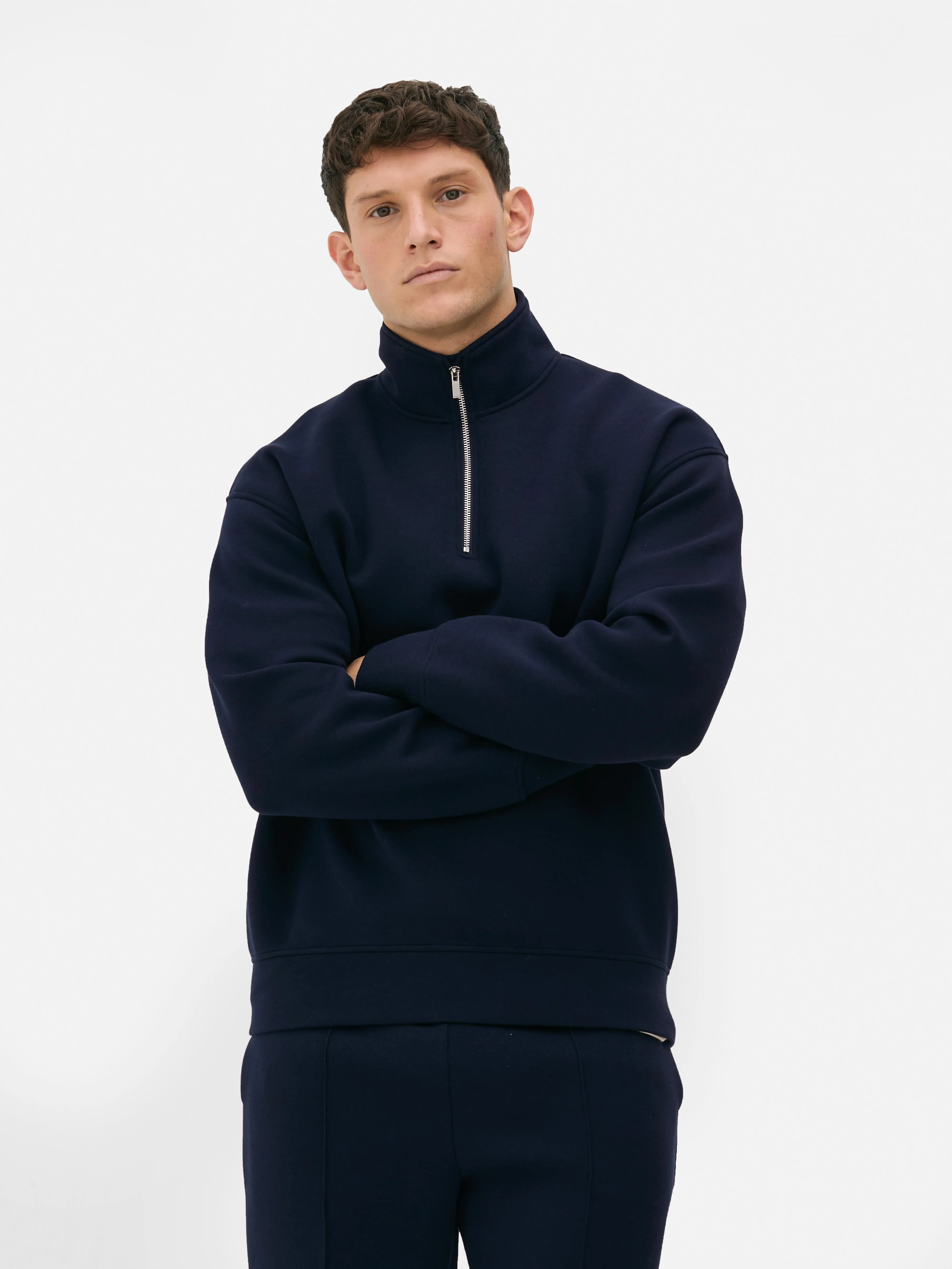 Sudadera con media cremallera de Kem