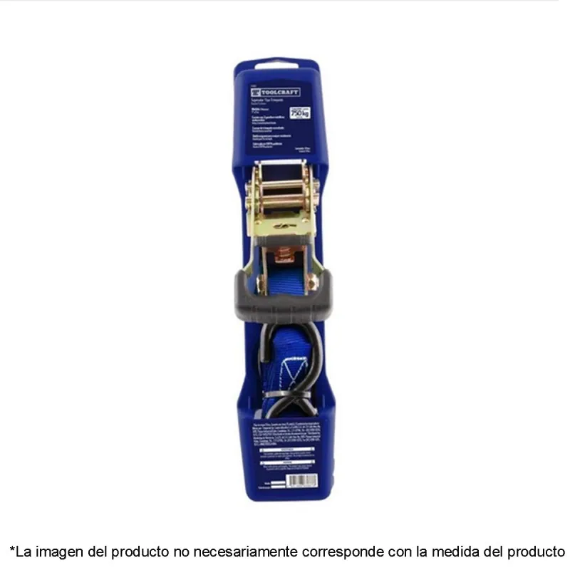 Sujetador Con Matraca 1" x 5m 750Kg TC0887 Toolcraft