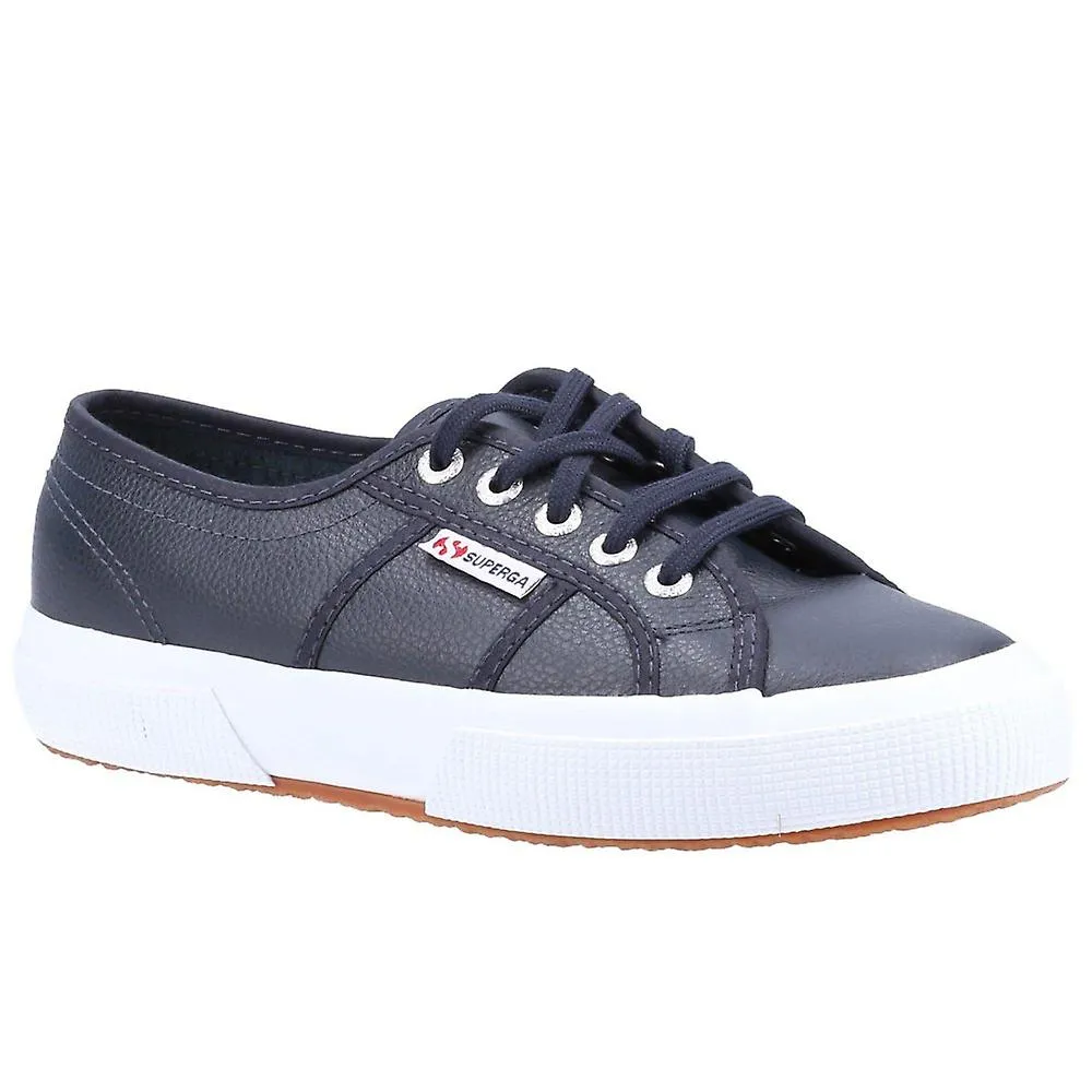 Superga 2750 Zapatillas de cuero caída para mujer