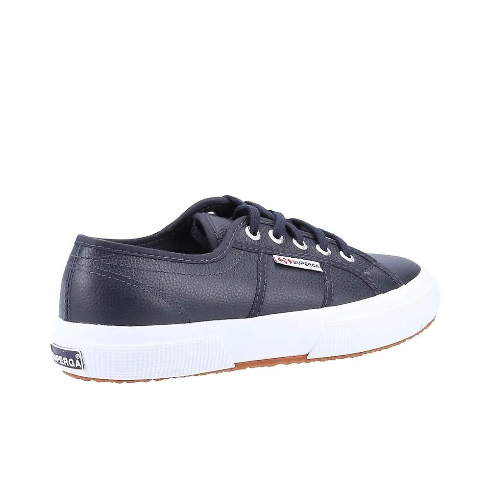 Superga 2750 Zapatillas de cuero caída para mujer