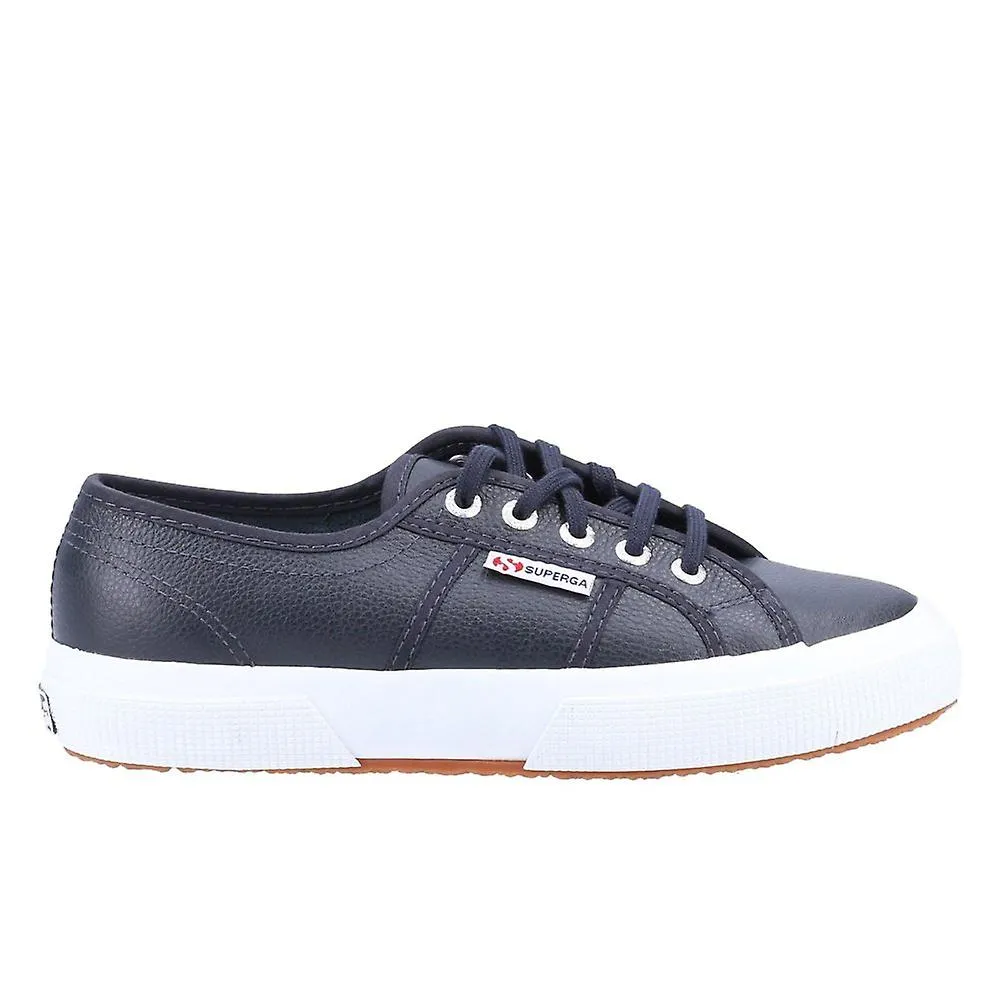 Superga 2750 Zapatillas de cuero caída para mujer