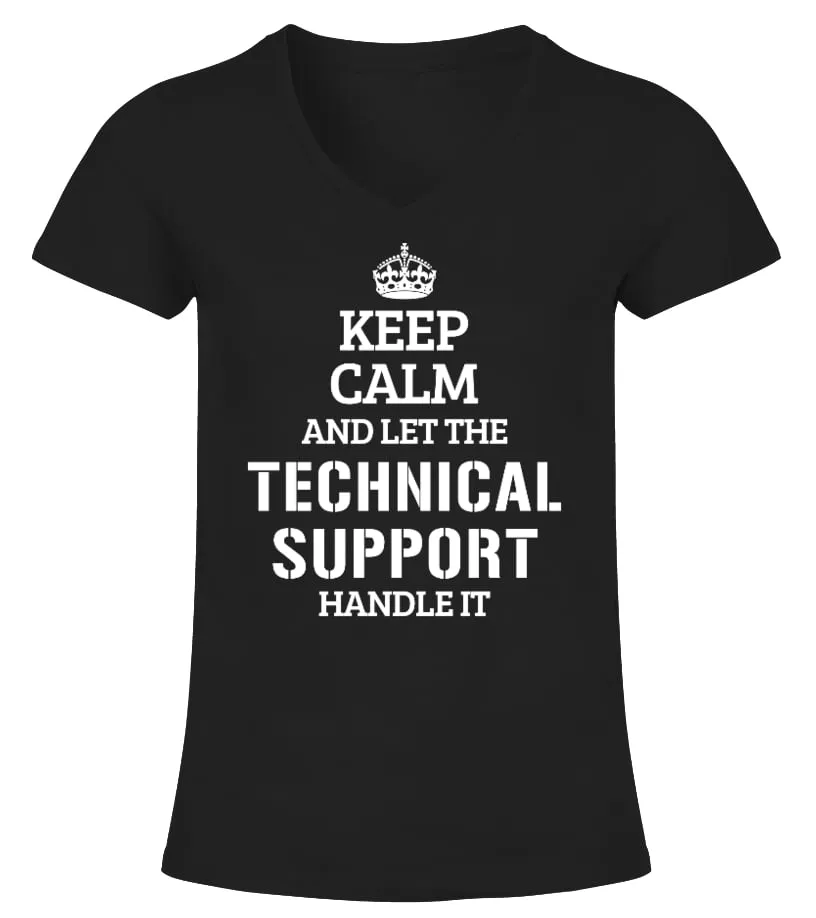 TECHNICAL SUPPORT  LIMITED EDITION CAMISETA CUELLO PICO MUJER