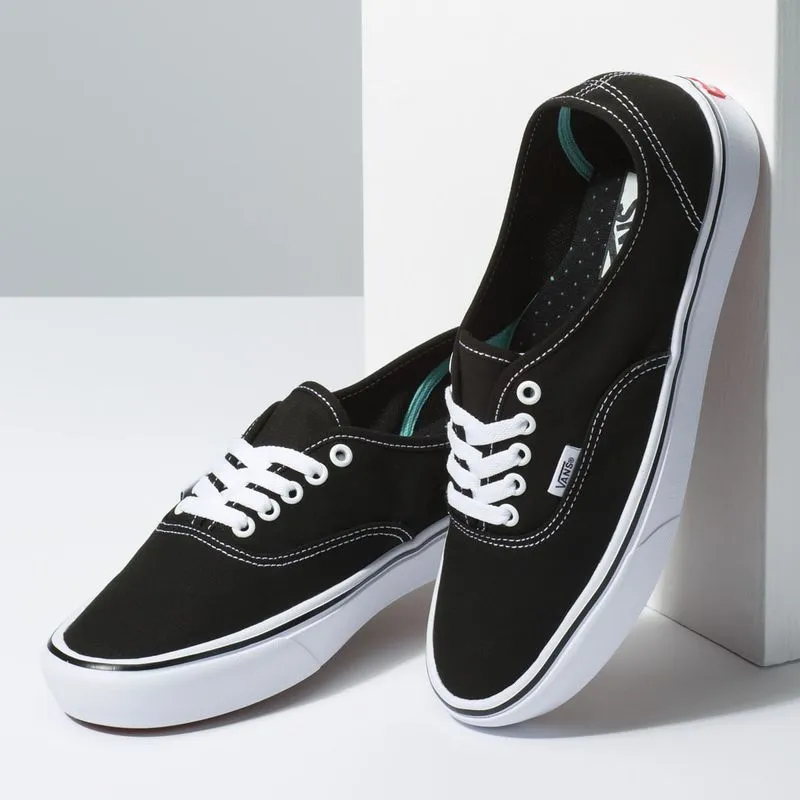 Tenis Clásicos Negros Comfycush Authentic Vans