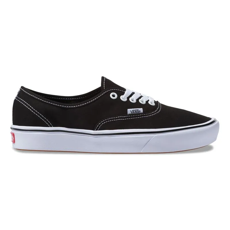 Tenis Clásicos Negros Comfycush Authentic Vans