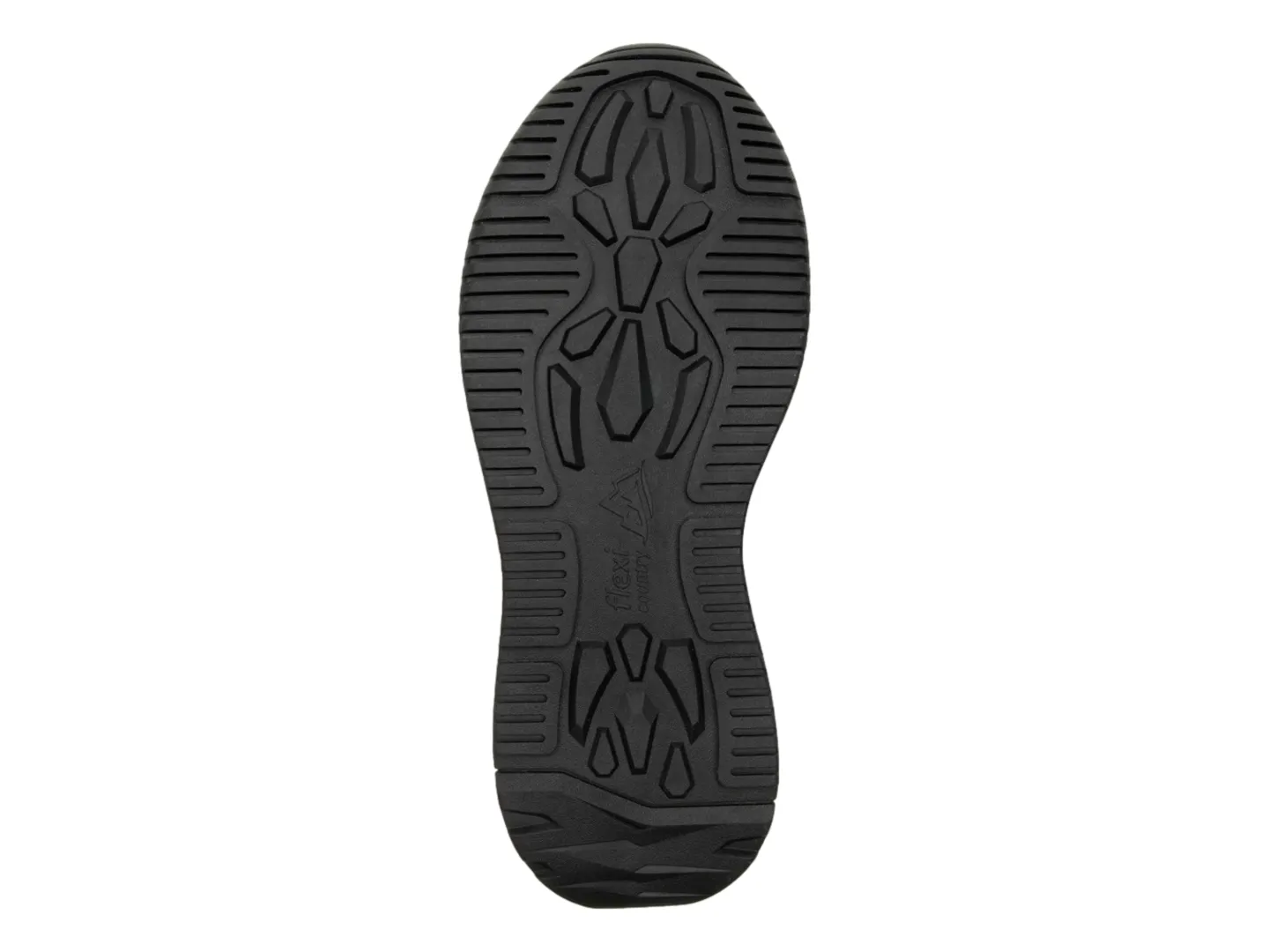 Tenis Flexi Country  Negro Para Hombre