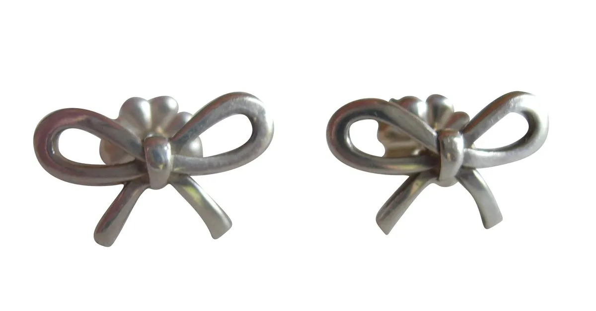 Tiffany & Co Aretes Plata 