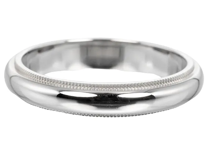 Tiffany & Co Milgrain Plata 