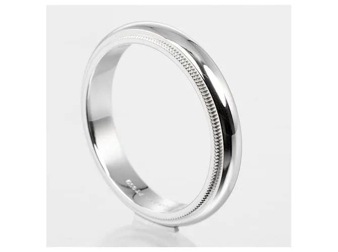 Tiffany & Co Milgrain Plata 