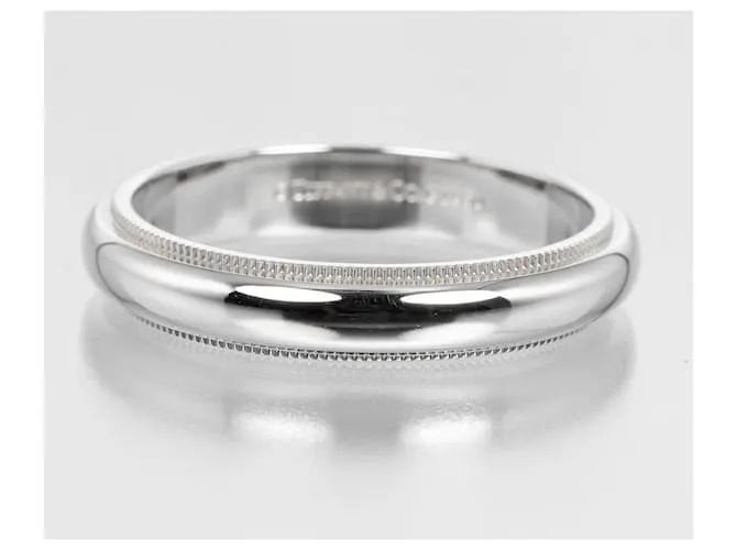 Tiffany & Co Milgrain Plata 