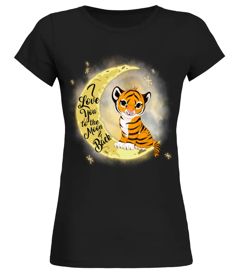 TIGER LOVE MOON  LIMITED EDITION CAMISETA CUELLO REDONDO MUJER