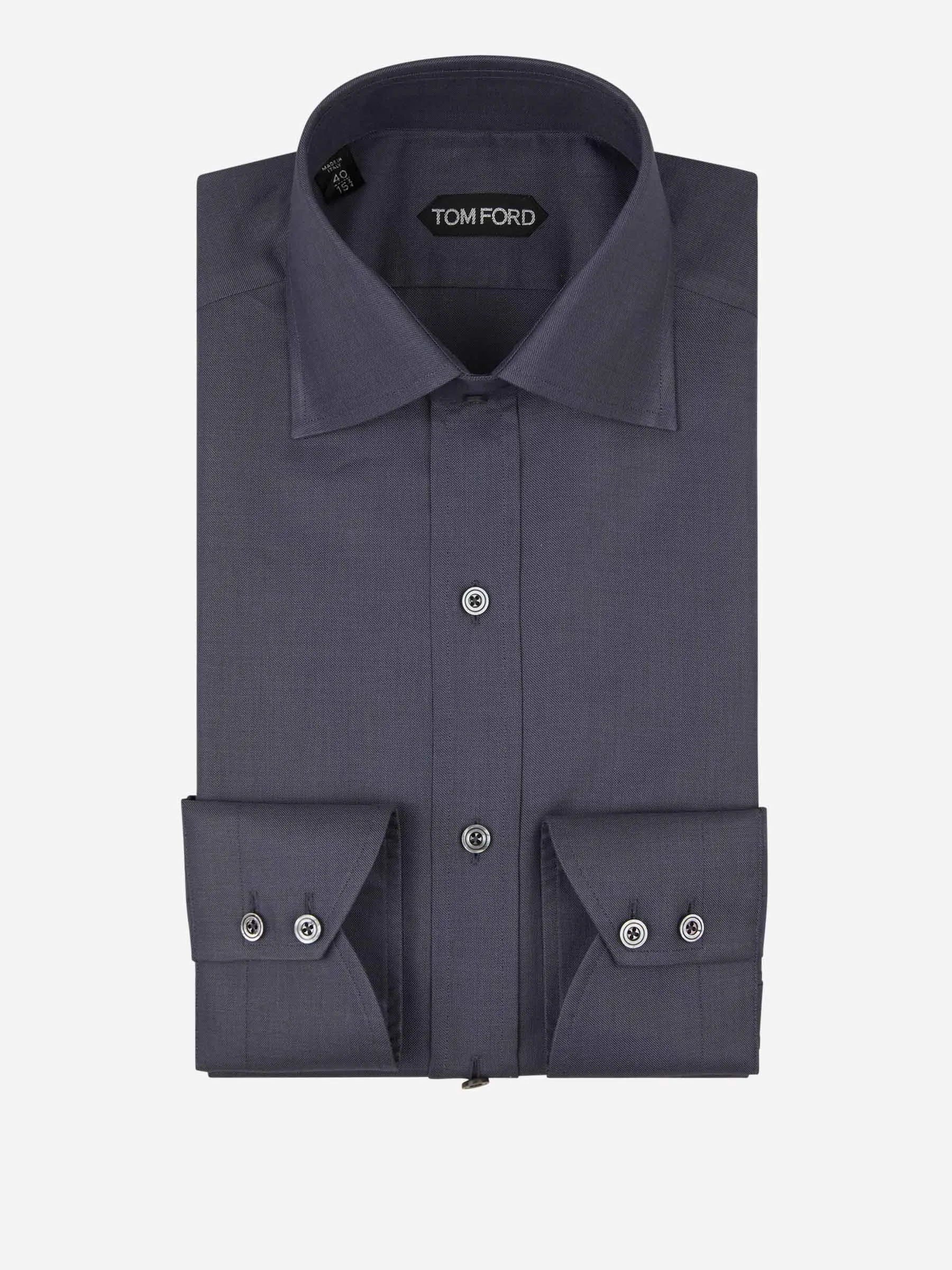 Tom Ford Camisa Lisa Algodón
