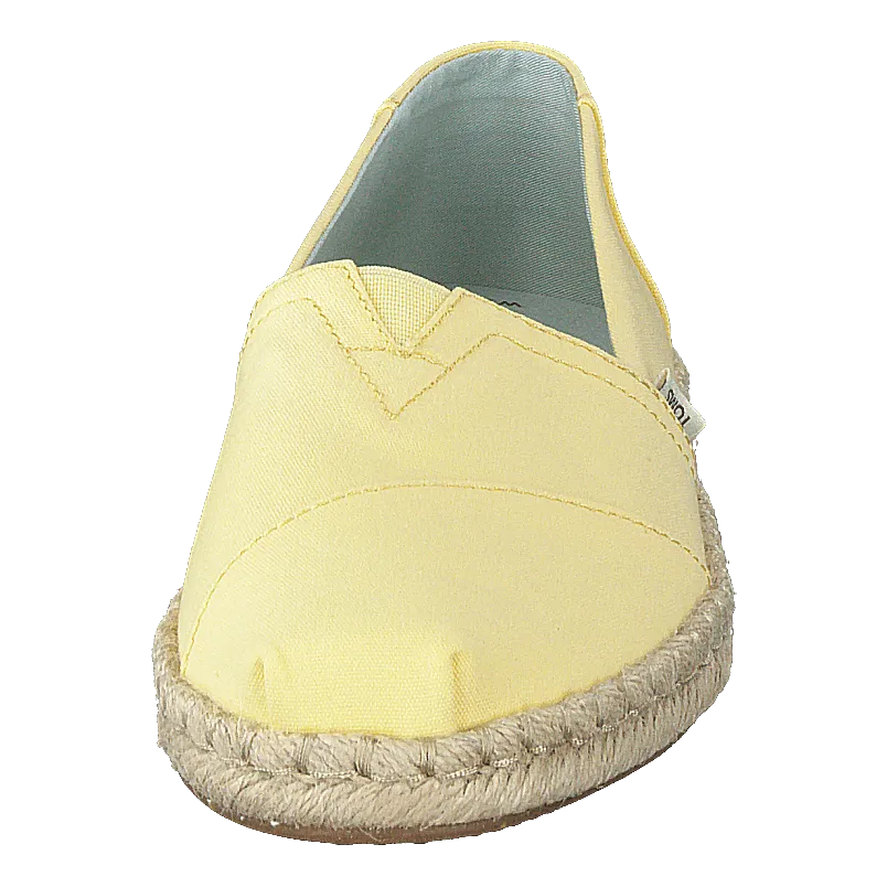 Toms zapatos Plt Dye Yel Cvs/rope Wm Alpr E Yellow