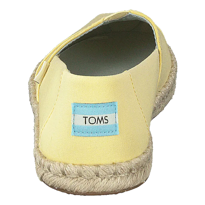 Toms zapatos Plt Dye Yel Cvs/rope Wm Alpr E Yellow