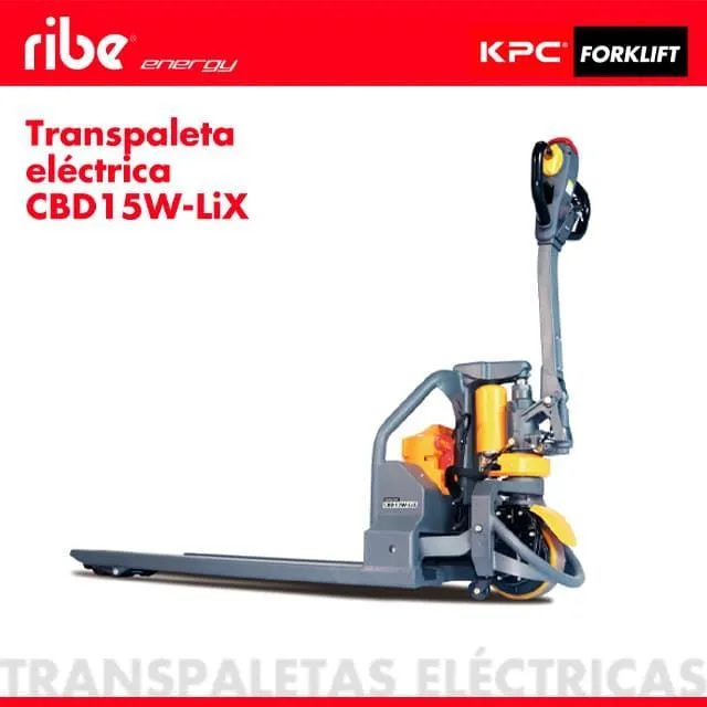 TRANSPALETA A BATERíA KPC KIPOR CBD15WLIX
