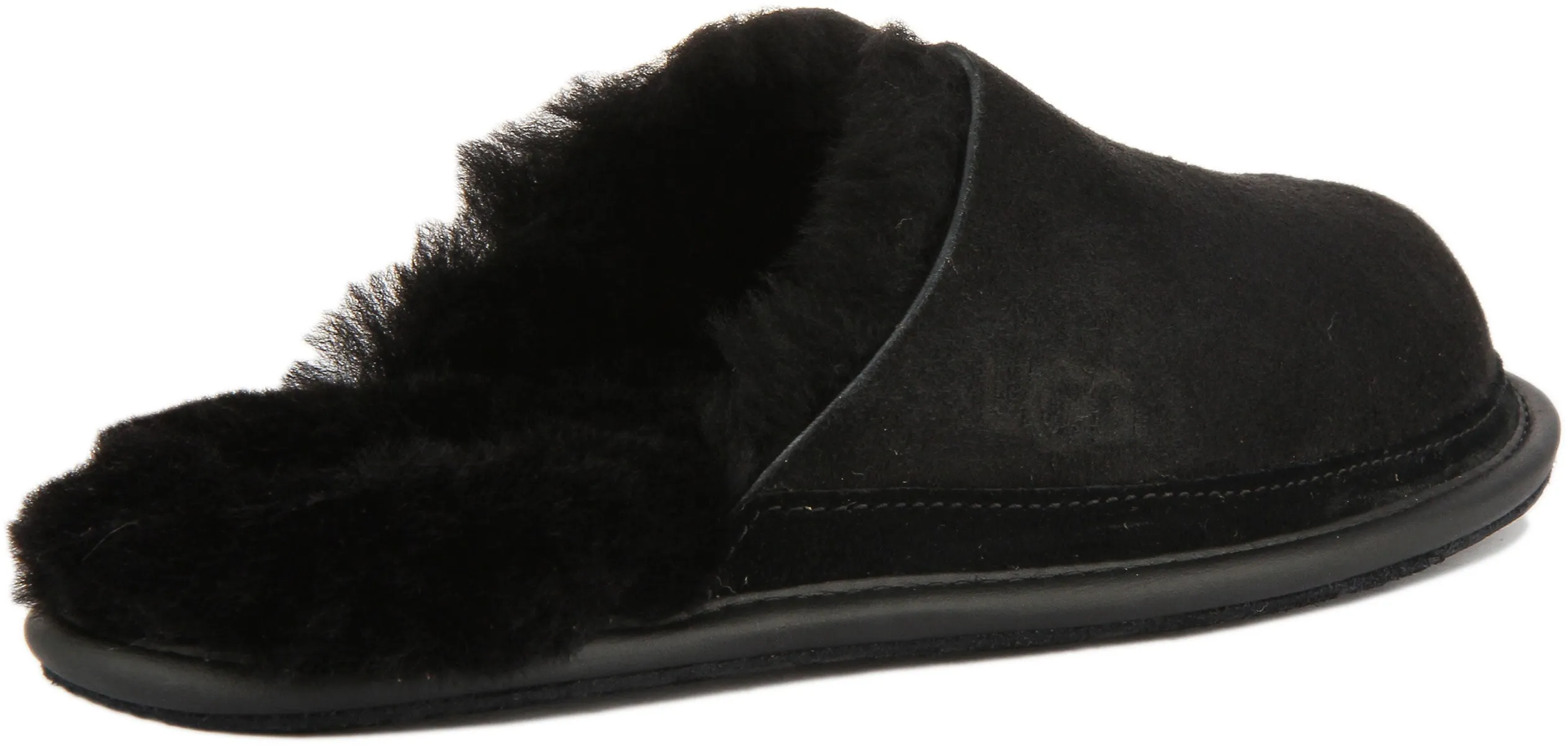 Ugg M Hyde Zapatillas de casa de piel de oveja twinface para hombre en castaña