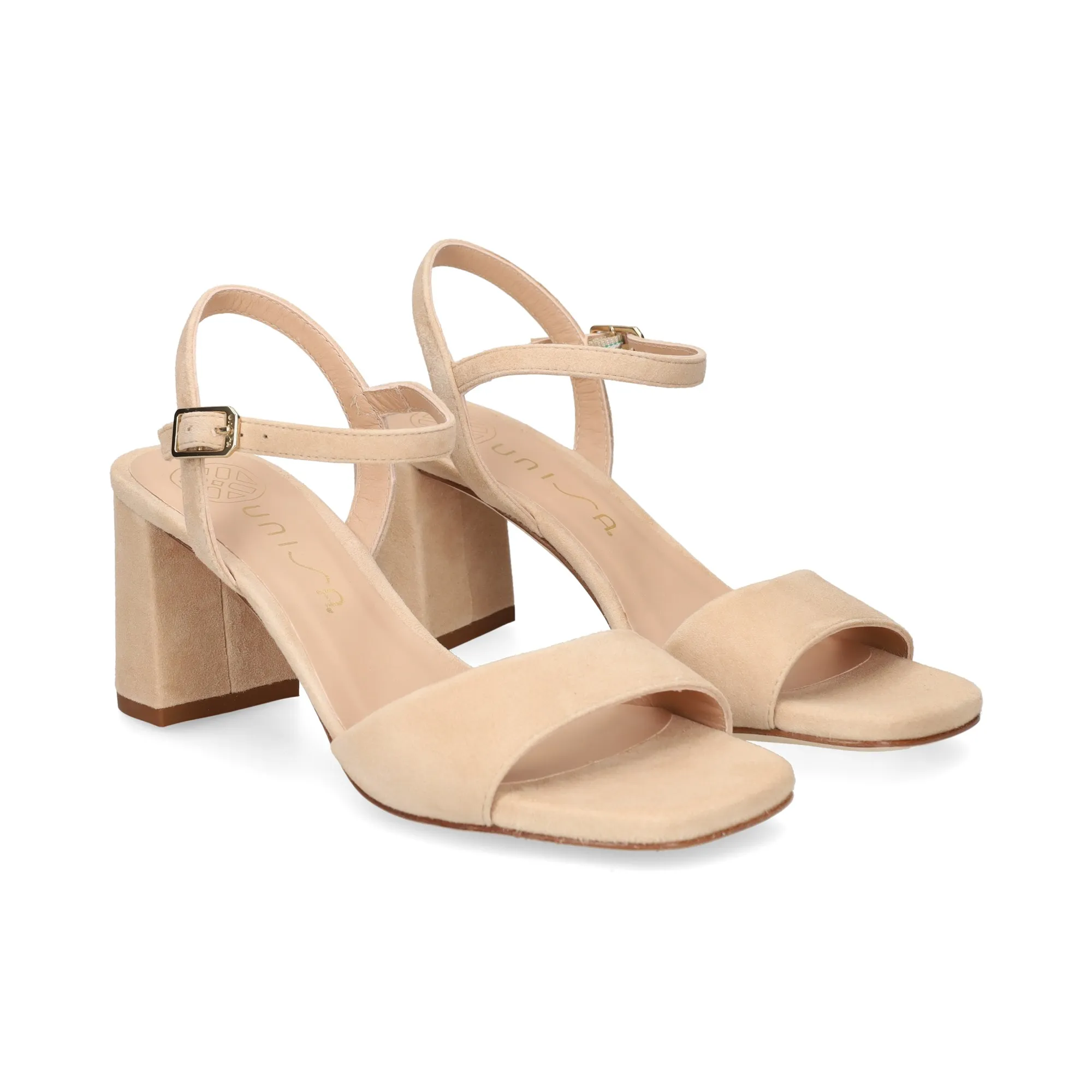 UNISA Sandalias con tacón de Mujer SKIN