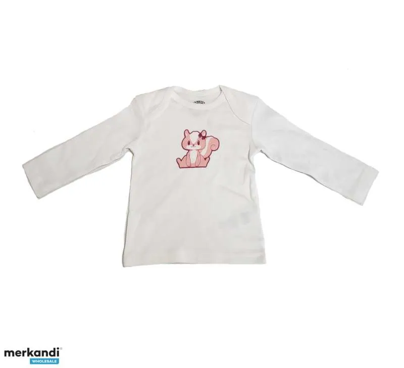 Varias camisetas de bebé y camisetas de manga larga de Code