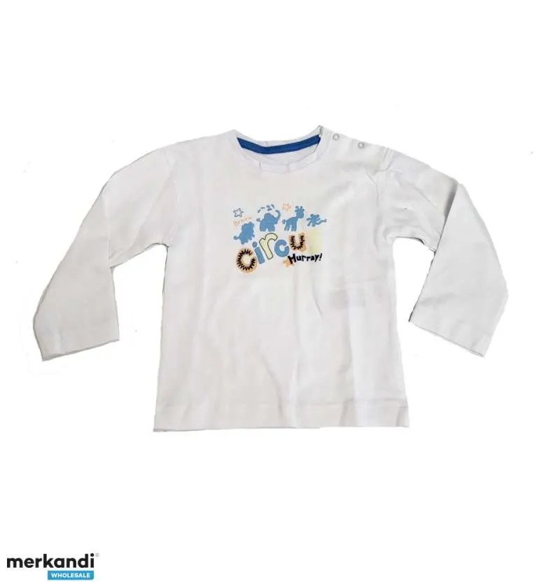 Varias camisetas de bebé y camisetas de manga larga de Code