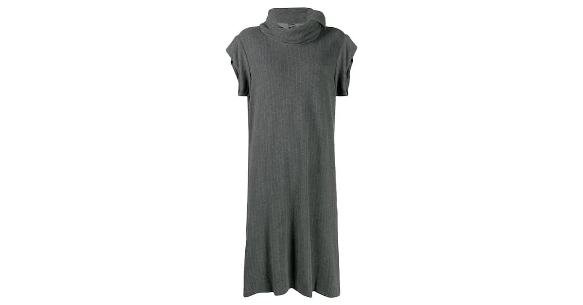 Vestido a rayas grises de Jean Paul Gaultier 