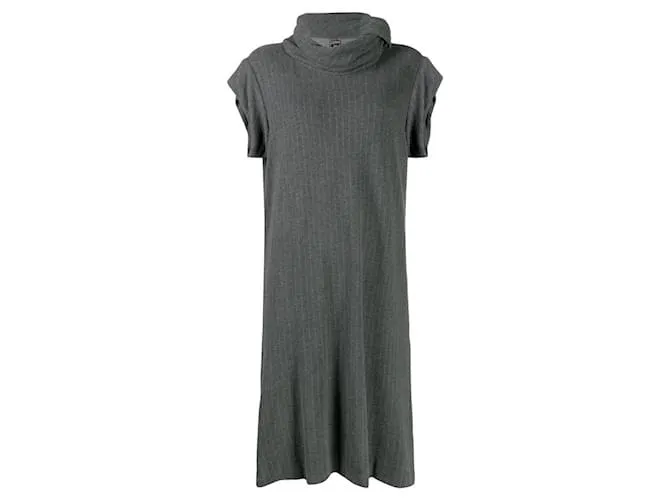 Vestido a rayas grises de Jean Paul Gaultier 