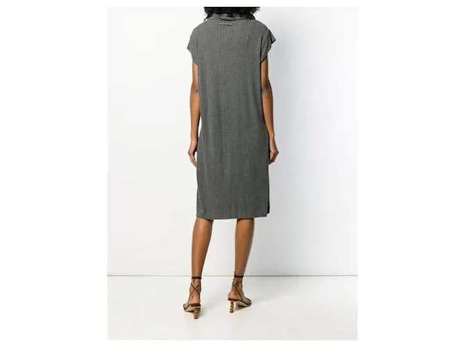 Vestido a rayas grises de Jean Paul Gaultier 
