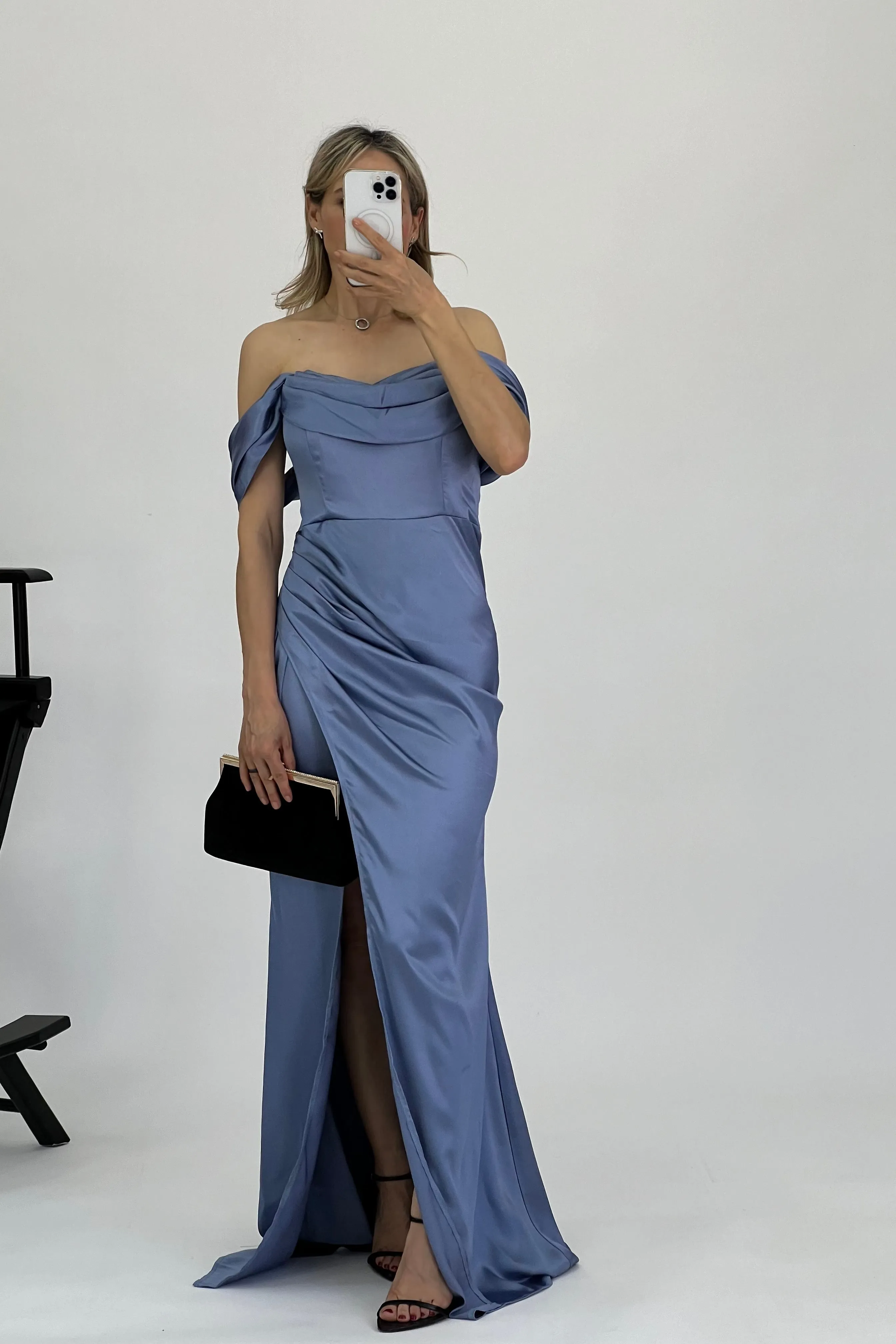 VESTIDO BUSTO DRAPEADO