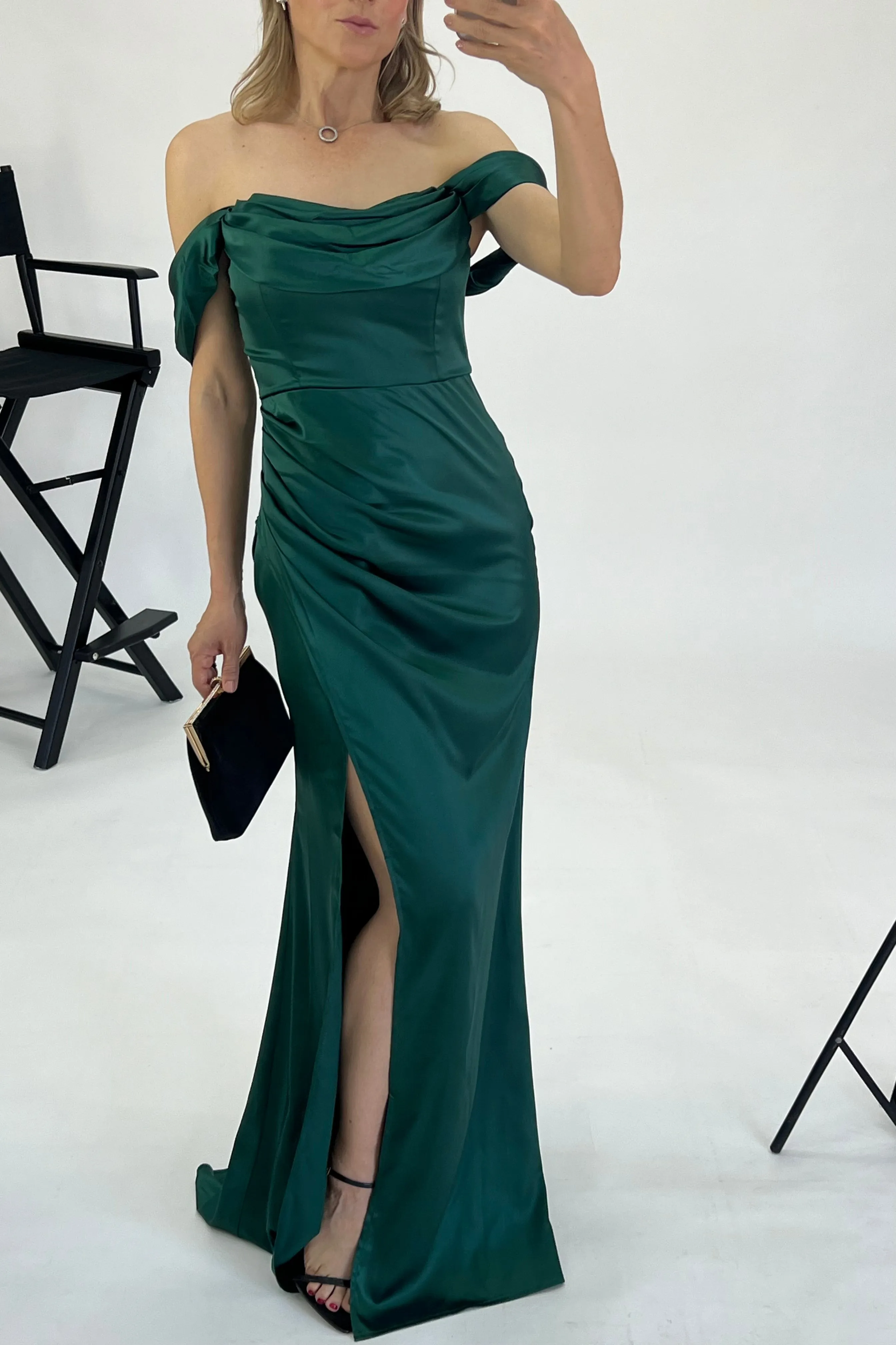 VESTIDO BUSTO DRAPEADO