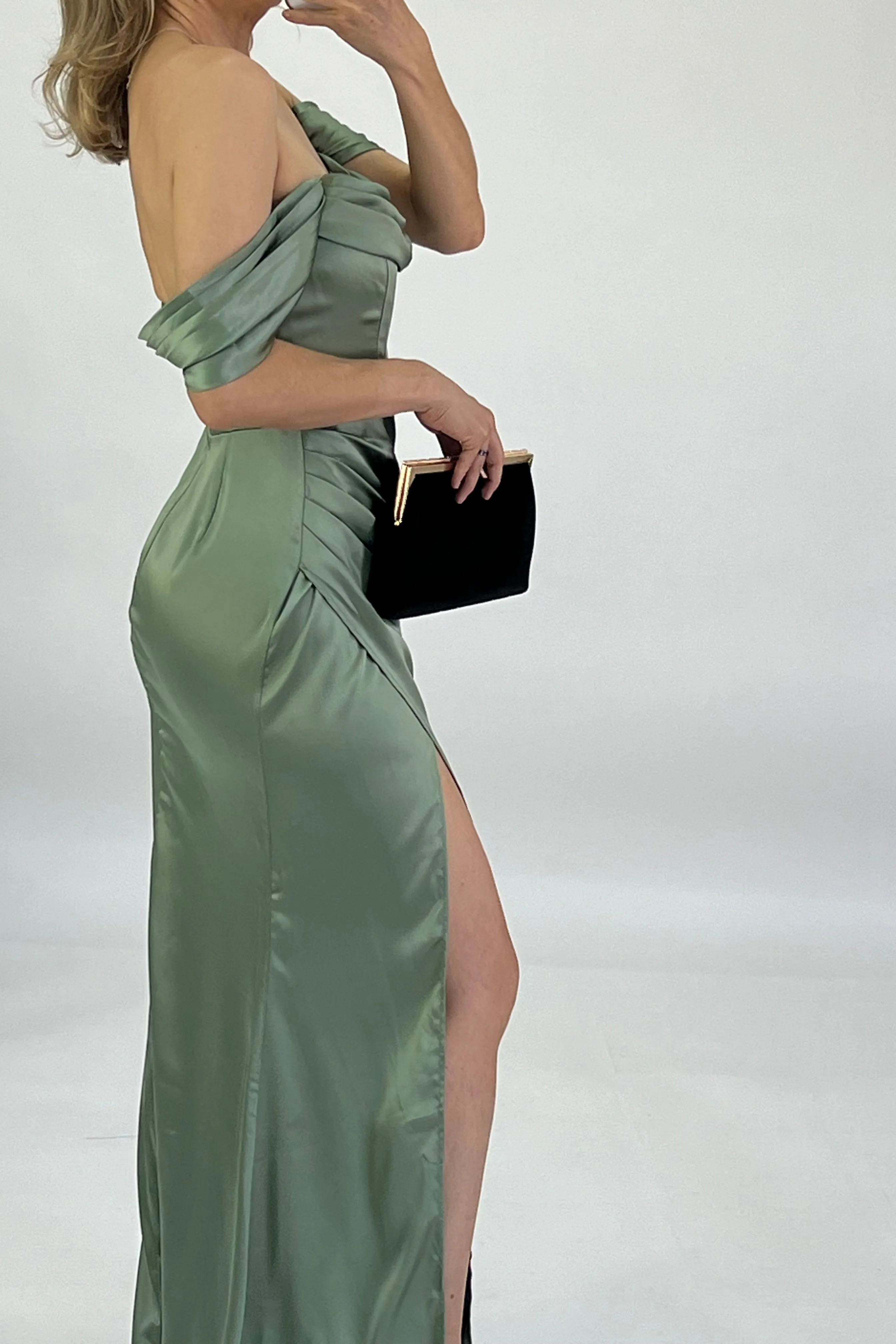VESTIDO BUSTO DRAPEADO