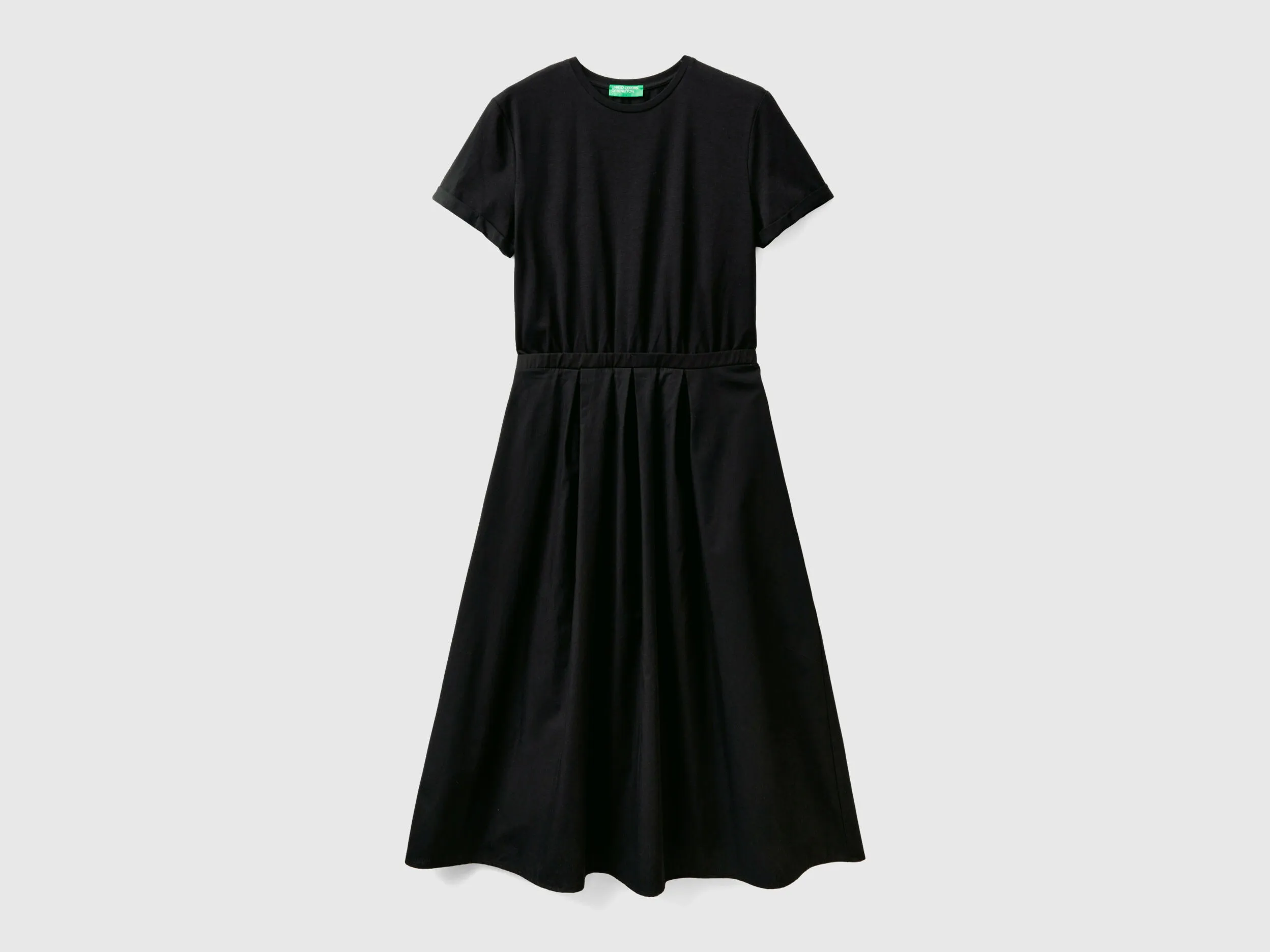 Vestido largo de algodón