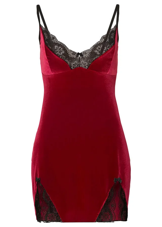 VESTIDO SEXY ROJONEGRO