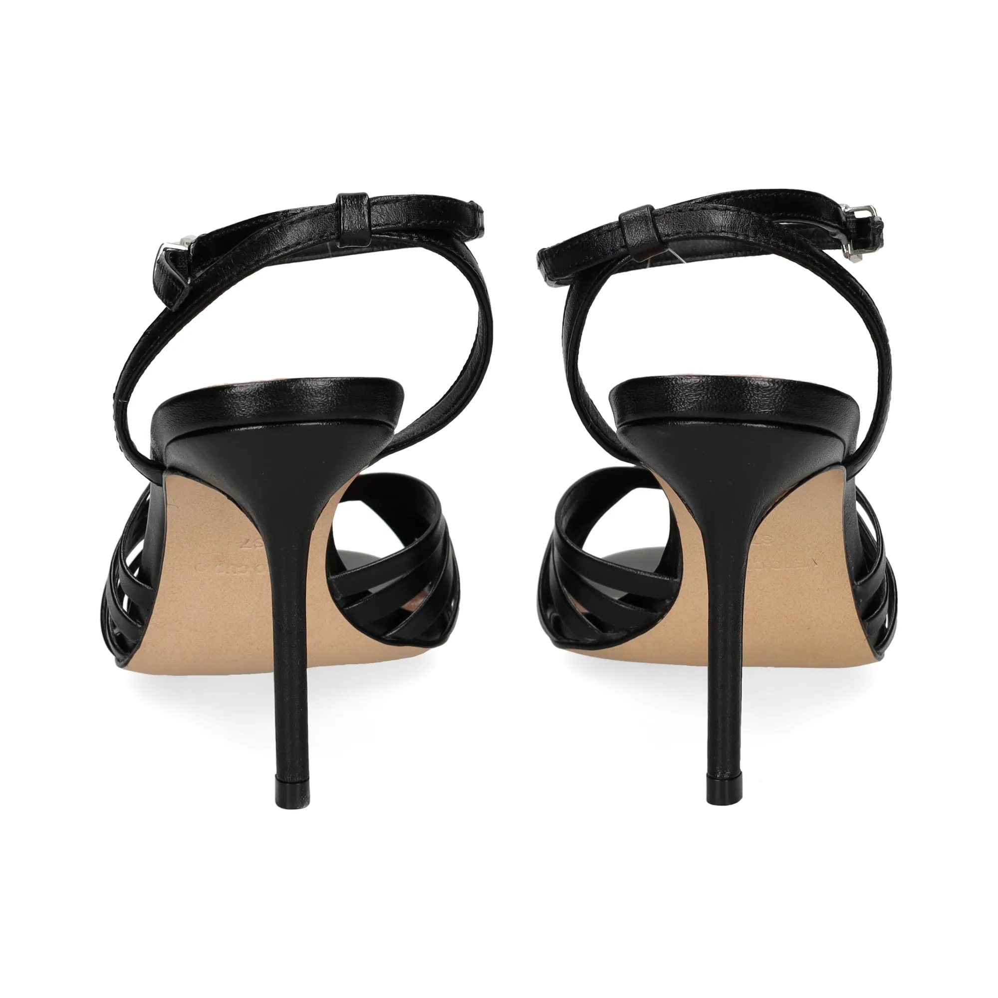 VICENZA Sandalias con tacón de Mujer NEGRO