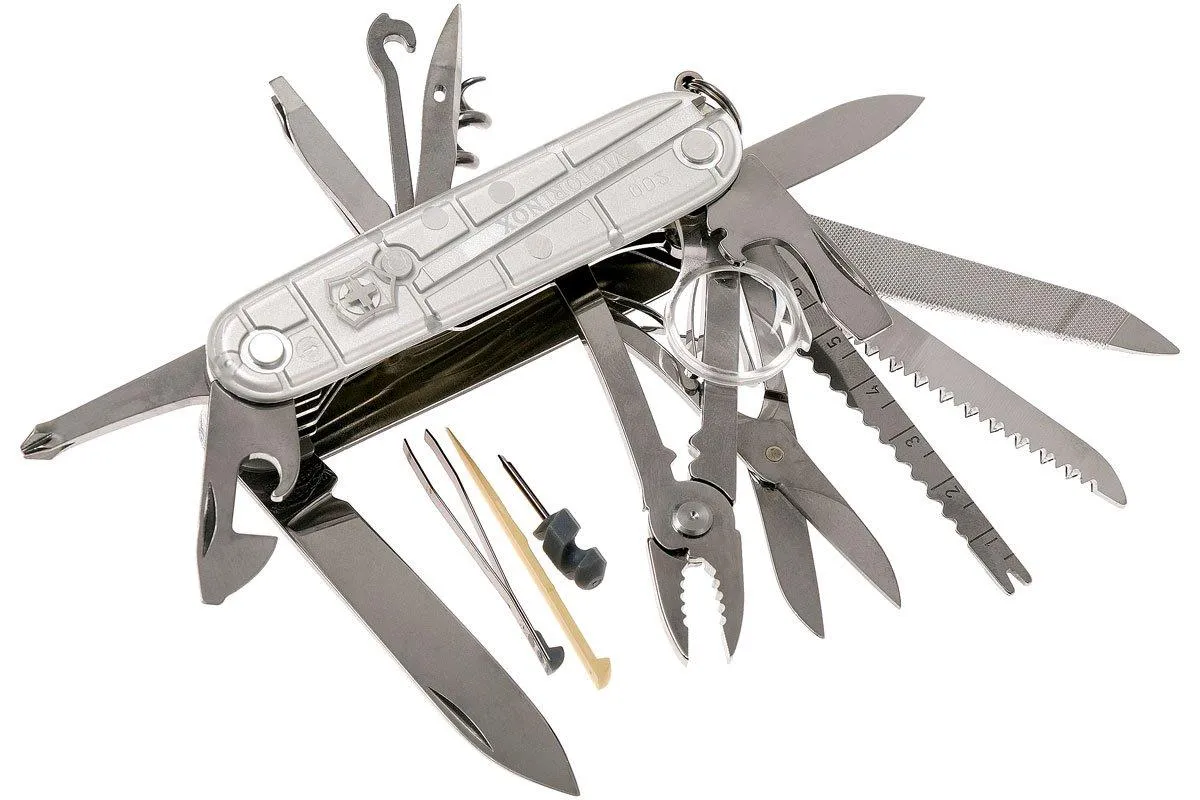 Victorinox SwissChamp plata 1.6794.T7 navaja suiza