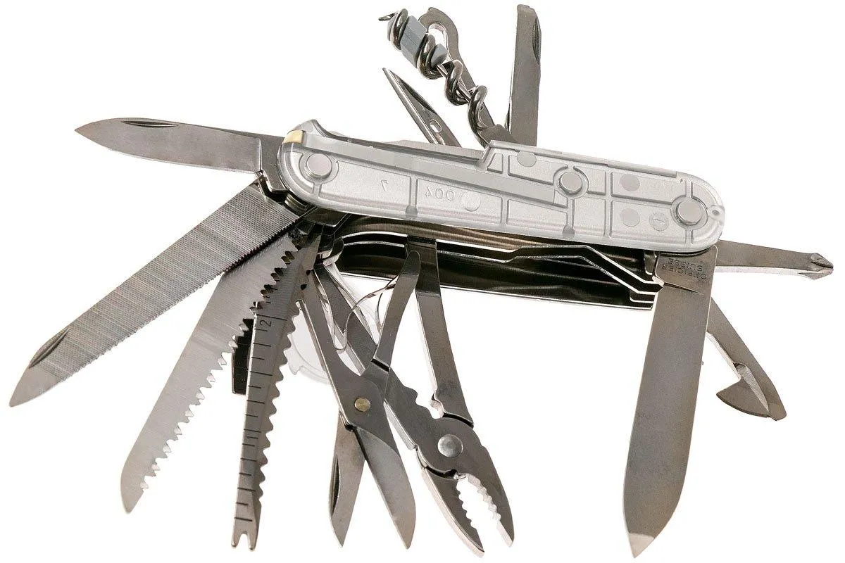Victorinox SwissChamp plata 1.6794.T7 navaja suiza